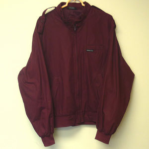 Members Only 90's Racer Jacket/Windbreker - Large